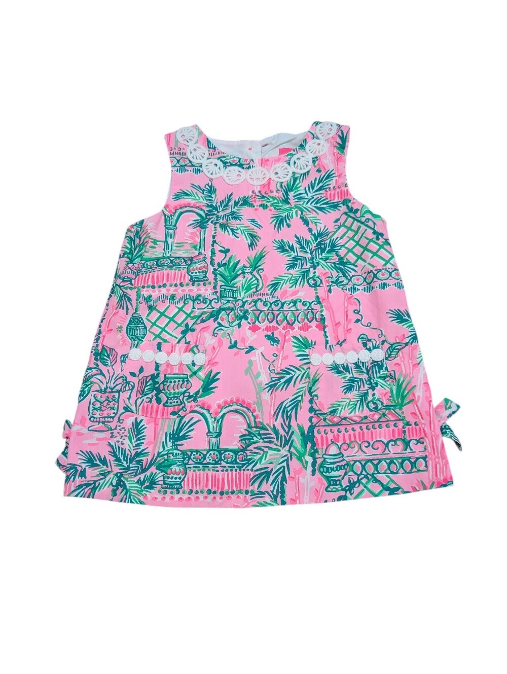 LIilly Pulitzer Girls Baby Summer Sleeveless Colorful Girly Dress (18-24M)